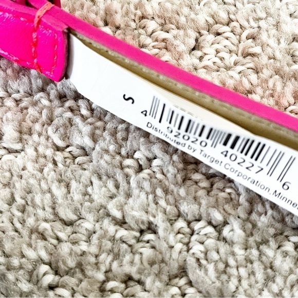 Target Girls Skinny Belts Size S Pink Blue Silver Rainbow Stars Colorful Lot 5x - Picture 5 of 9
